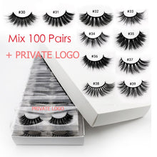 Load image into Gallery viewer, Wholesale Eyelashes 20/40/50/100pcs 3d Mink Lashes Natural Mink Eyelashes Wholesale False Eyelashes Makeup False Lashes In Bulk