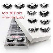 Load image into Gallery viewer, Wholesale Eyelashes 20/40/50/100pcs 3d Mink Lashes Natural Mink Eyelashes Wholesale False Eyelashes Makeup False Lashes In Bulk