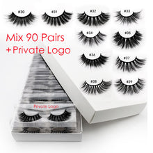 Load image into Gallery viewer, Wholesale Eyelashes 20/40/50/100pcs 3d Mink Lashes Natural Mink Eyelashes Wholesale False Eyelashes Makeup False Lashes In Bulk