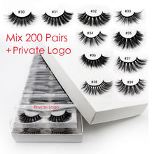 Load image into Gallery viewer, Wholesale Eyelashes 20/40/50/100pcs 3d Mink Lashes Natural Mink Eyelashes Wholesale False Eyelashes Makeup False Lashes In Bulk