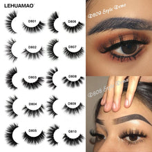 Load image into Gallery viewer, LEHUAMAO Mink Eyelashes 3D Mink Lashes
